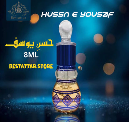 Hussn-e-Yousaf Attar | Pure Floral Perfume Oil 8ml